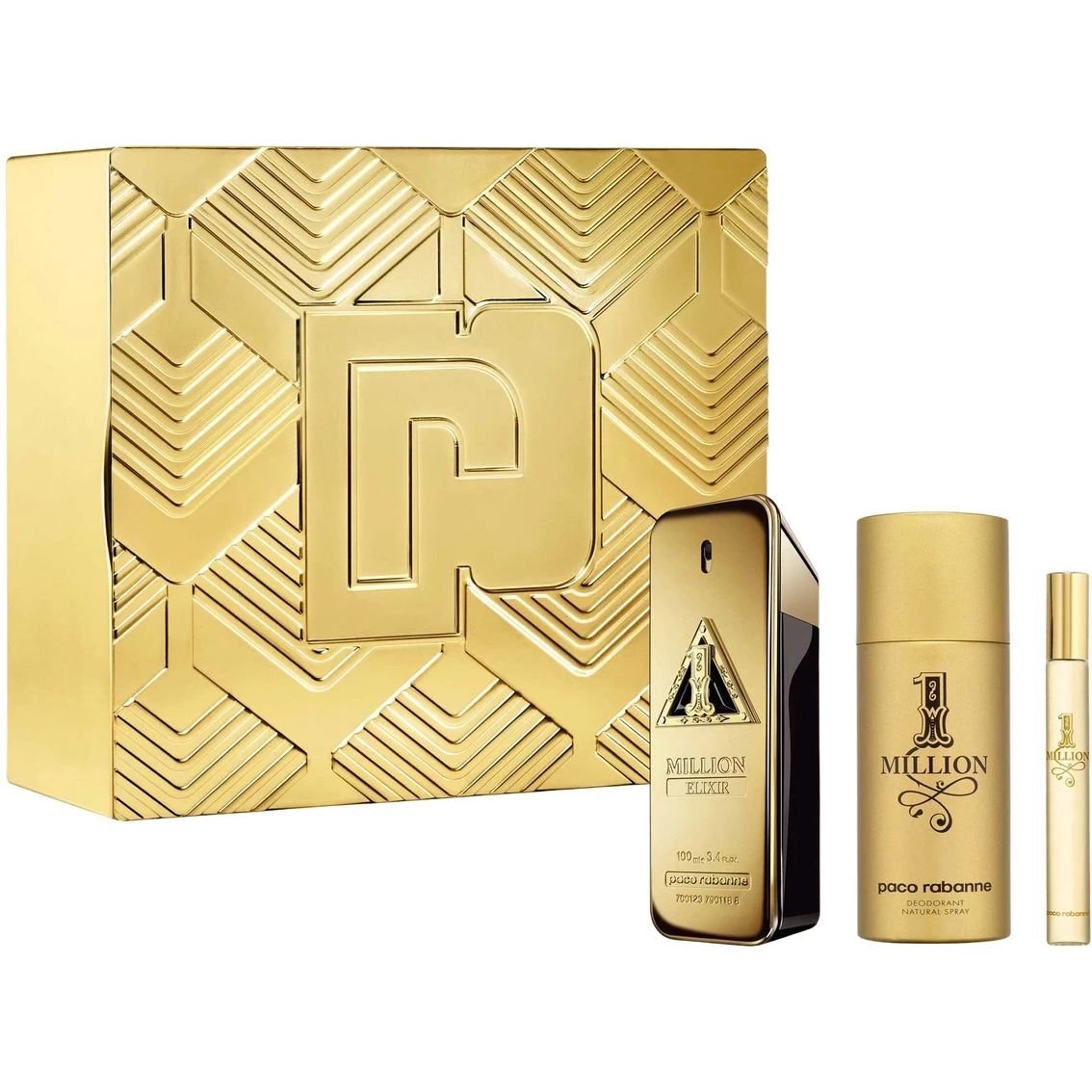 Promo ๐งจ Paco Rabanne 1 Million Parfum 3 Pc. Set ๐