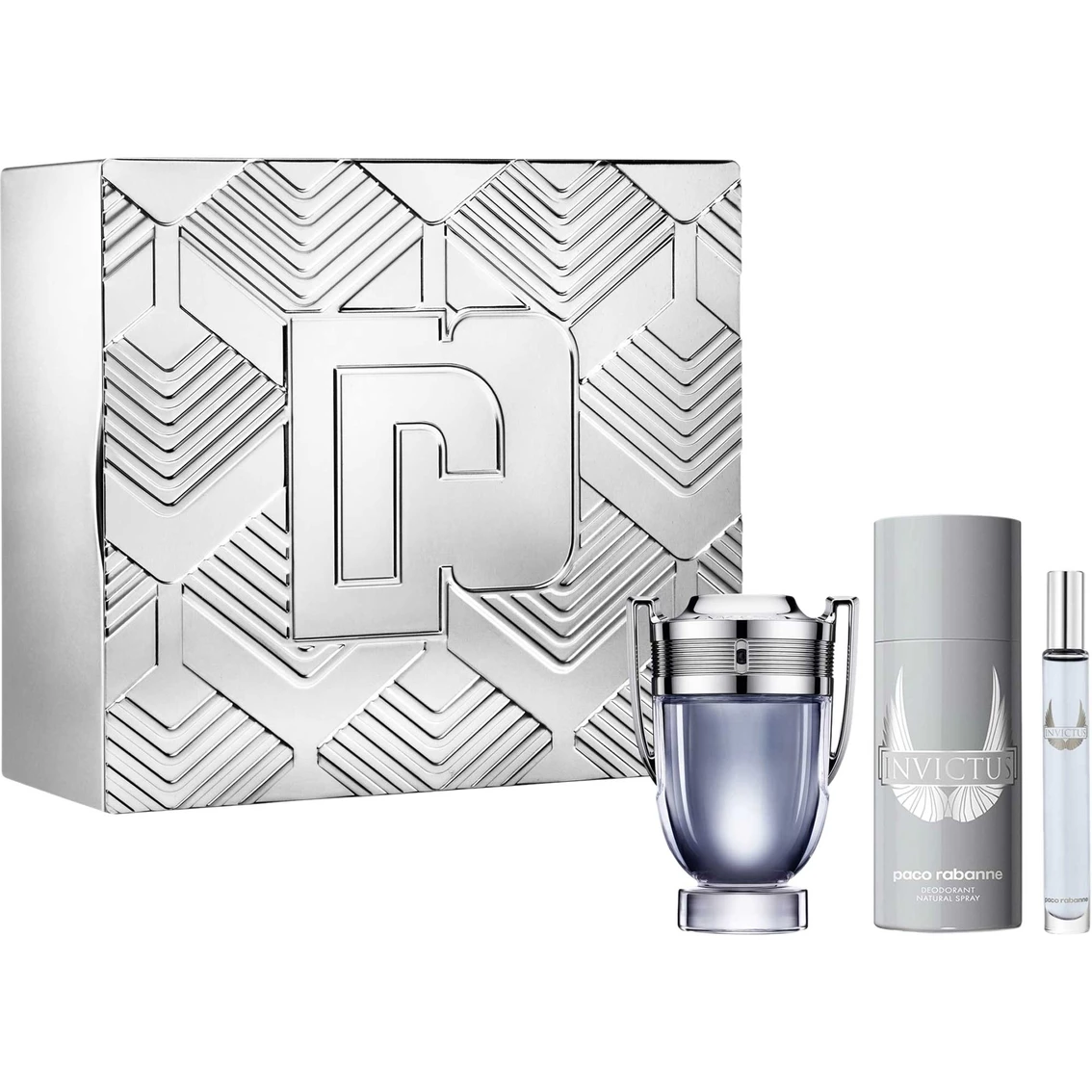 Outlet ๐คฉ Paco Rabanne Invictus 3 Pc. Set ๐