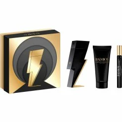 Best deal 😀 Carolina Herrera Bad Boy Eau De Toilette 3 Pc. Gift Set 🛒
