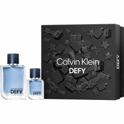 Promo 💯 Calvin Klein Men's Defy Eau De Toilette 2 Pc. Gift Set 😍