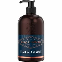 Promo 🎉 Gillette King C. Gillette Beard Wash 11.8 Oz. 😀