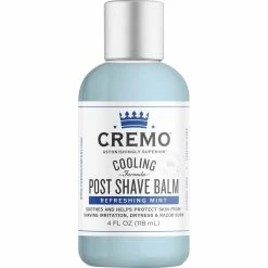 Best Sale 💯 Cremo Refreshing Mint Cooling Post Shave Balm 4 Oz. 🤩