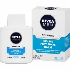 Outlet 🧨 Nivea Sensitive Cooling Post Shave Balm 3.3 Oz. 🔔