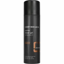 Coupon 🧨 Every Man Jack Activated Charcoal Shave Gel 7 Oz. 🛒