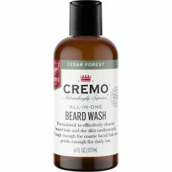 Hot Sale 🤩 Cremo Cedar Forest Beard And Face Wash 6 Oz. 🌟