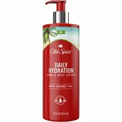Hot Sale 🔔 Old Spice Daily Hydration Fiji With Coconut Oil Hand And Body Lotion 🥰