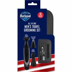 Flash Sale 😉 Barbasol Ear, Nose And Beard Trimmer Grooming 5 Pc. Set 👏