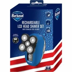 Cheapest 🧨 Barbasol LCD Head Shaver Set 😀