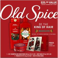 Buy 💯 Old Spice 2022 Old Spice Bearglove Holiday Pack ✨