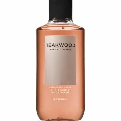 Budget 🔔 Bath & Body Works Men's Teakwood 2 In 1 Shower Gel ✨