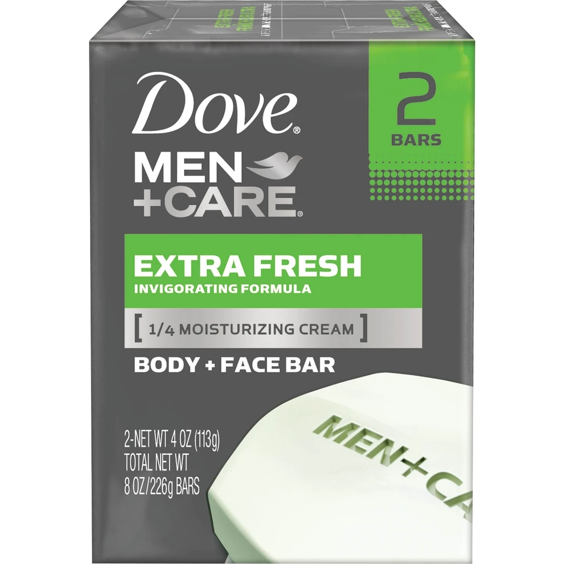 Wholesale โ๏ธ Dove Men + Care Extra Fresh Body And Face Bar Soap 2 Pk. ๐