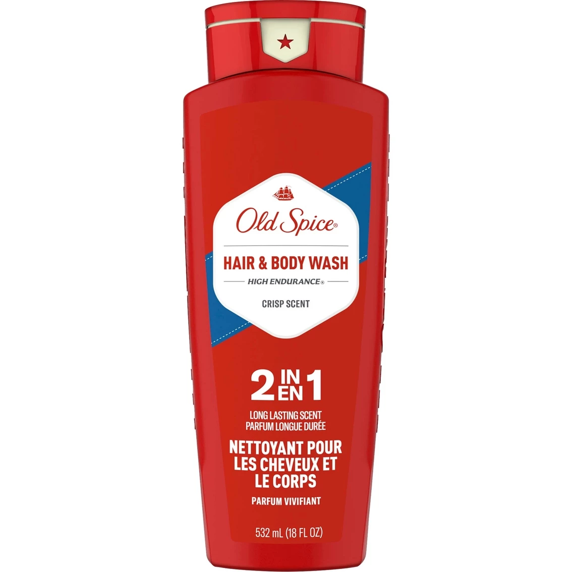 Outlet ๐ Old Spice Crisp Scent High Endurance 2 In 1 Hair And Body Wash 18 Oz. โ