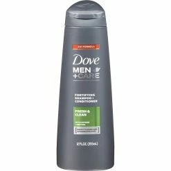 Top 10 ❤️ Dove Men Fresh Clean 2 In 1 Shampoo + Conditioner 12 Oz. 💯