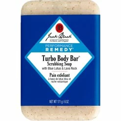 Wholesale 👍 Jack Black Turbo Body Bar Scrubbing Soap With Blue Lotus And Lava Rock ⭐