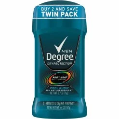 Best Sale 🥰 Degree For Men Cool Rush Invisible Solid 2 Pk. 😀