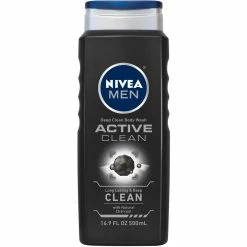 Outlet ⭐ Nivea Men Active Clean Body Wash 16.9 Oz. ⭐