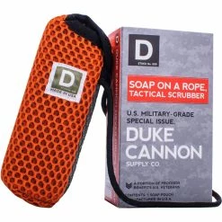 New โค๏ธ Duke Cannon Soap On A Rope Tactical Scrubber ๐ฅ