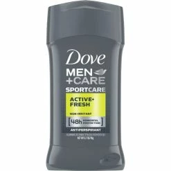 Best reviews of 🎁 Dove Men + Care Sport Active And Fresh Antiperspirant Deodorant Stick 2.7 Oz. 🌟