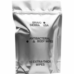 Wholesale 🤩 Bravo Sierra Antibacterial Extra Thick Body Wipes 10 Ct. ✔️