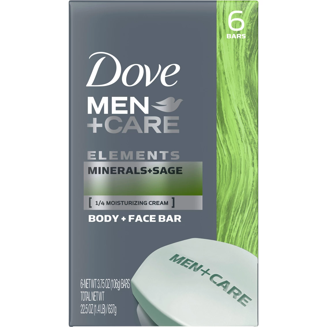 Best deal โค๏ธ Dove Men + Care Minerals + Sage Body And Face Bar 6 Pk. ๐