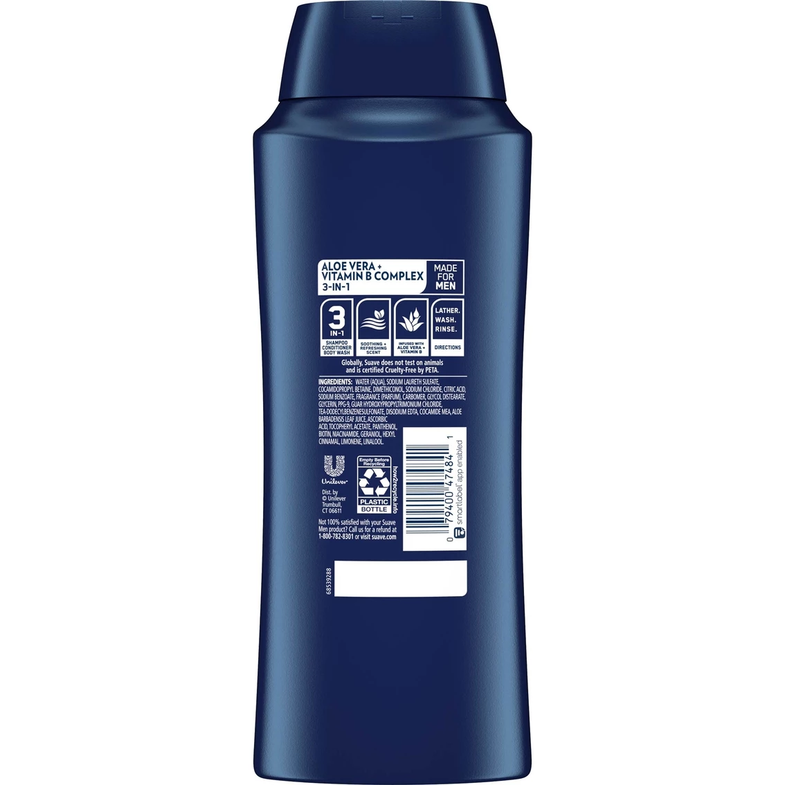 Discount ๐ฅฐ Suave Aloe Vera 3 In 1 Shampoo, Conditioner And Body Wash, 28 Oz. โ - Image 2