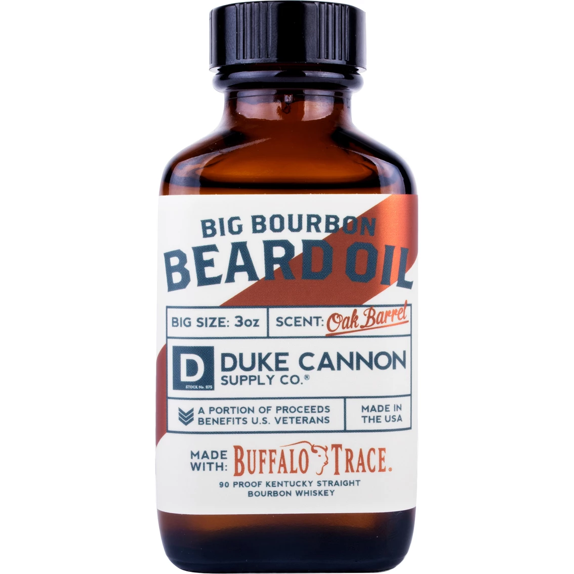 New ๐งจ Duke Cannon Big Bourbon Beard Oil ๐