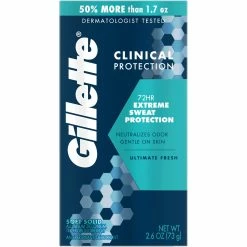 Budget 🛒 Gillette Clinical Strength Crisp Soft Solid Anti Perspirant 🌟