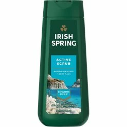 Deals 🧨 Irish Spring Deep Action Scrub Men's Exfoliating Face And Body Wash 20 Oz. 👏