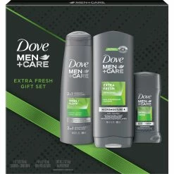 Best deal 🎁 Dove Men+Care Extra Fresh Body Wash Gift Set 🔥