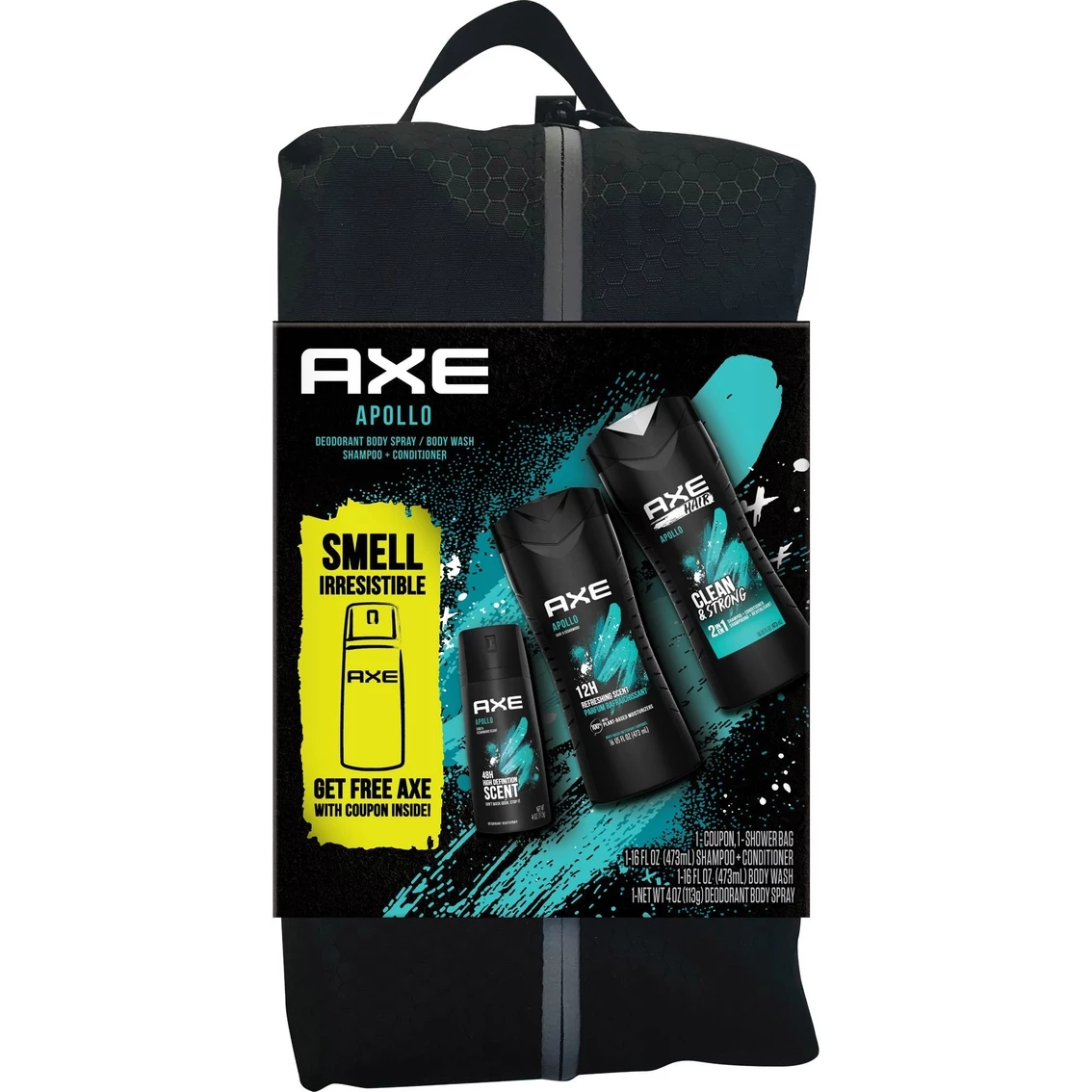Best Sale ๐ Axe Apollo Shower Bag & Bundle โญ