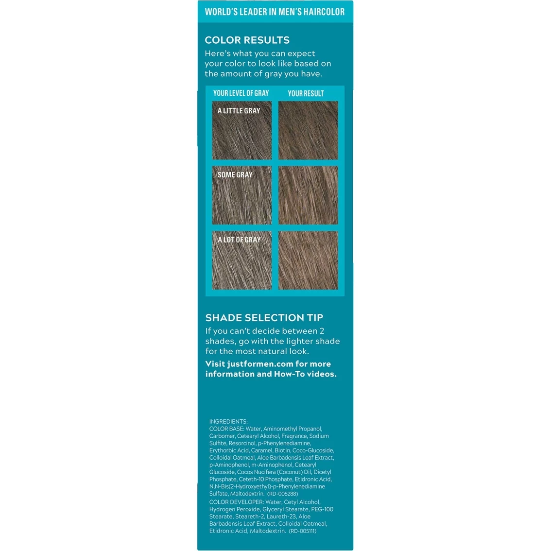 Outlet โ Just For Men Mustache & Beard Light Brown M-25 1 Ct. ๐คฉ - Image 3