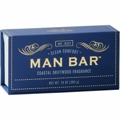 Budget 🔔 San Francisco Soap Company Man Bar Clean Comfort Coastal Driftwood 10 Oz. ✨