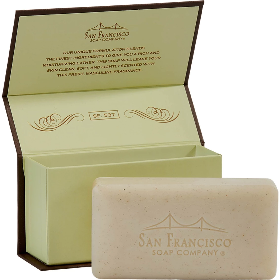 Promo 🛒 San Francisco Soap Company Man Bar Exfoliating Cardamom & Juniper 10 Oz. ❤️ - Image 3