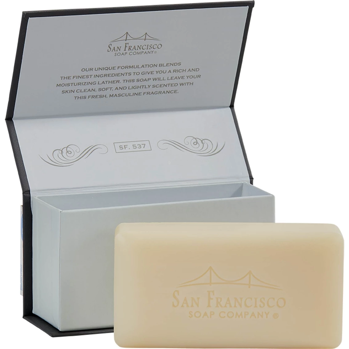Brand new ๐ San Francisco Soap Company Moisturizing Midnight Amber Man Bar โค๏ธ - Image 3