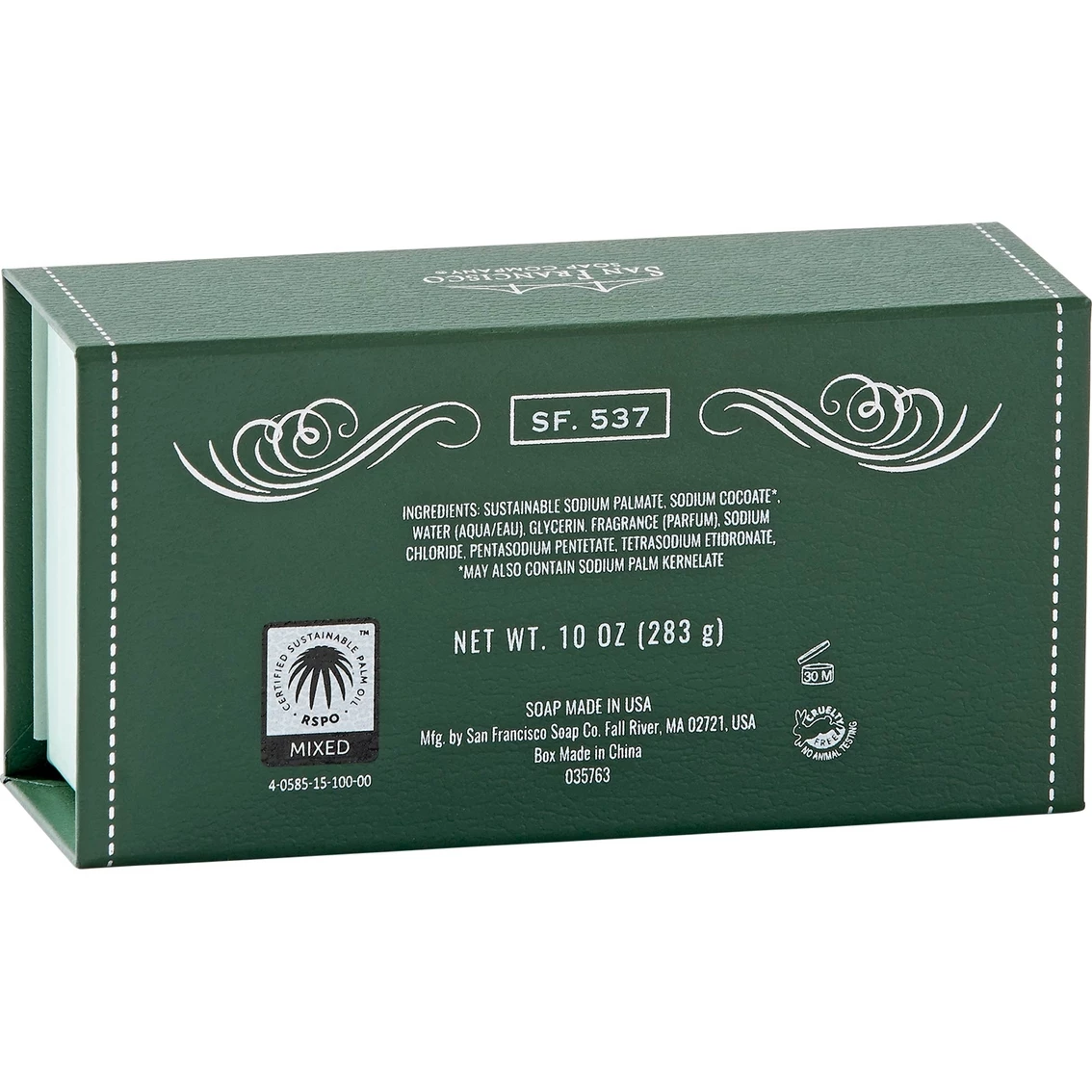 Outlet ✨ San Francisco Soap Company Hydrating Siberian Fir Man Bar ✔️ - Image 2