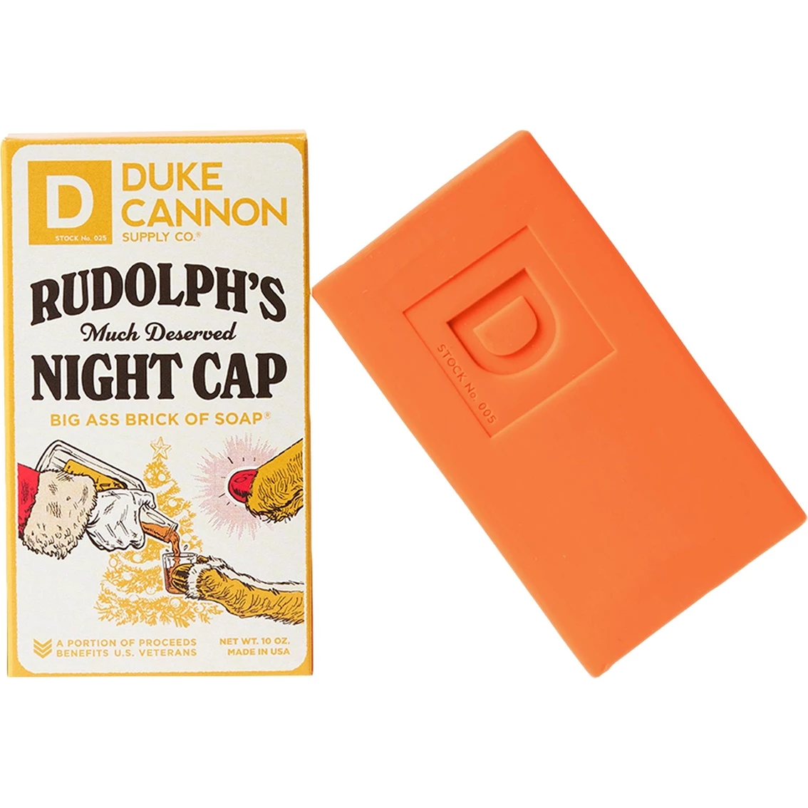 Promo ๐ Duke Cannon Big Ass Brick Of Soap, Rudolph's Much Deserved Night Cap ๐