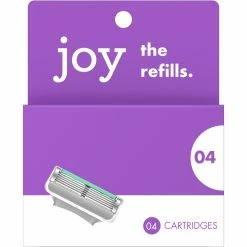 Budget 😉 Joy 5 Blade Refill Cartridges 4 Pk. ❤️