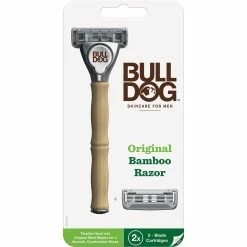 Promo 🔔 Bulldog Original Bamboo Two Razor Kit 😀
