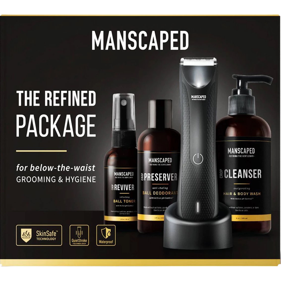 Discount ๐ฅ Manscaped Refined Package Grooming 4 Pc. Set ๐