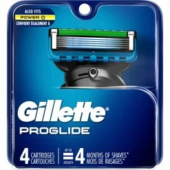 Cheapest 🔥 Gillette Fusion Pro Glide Power Razor Blade Cartridge Refills 4 Pk. ✔️