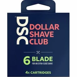 New 🥰 Dollar Shave Club 6 Blade Razor Refill Cartridges ✔️