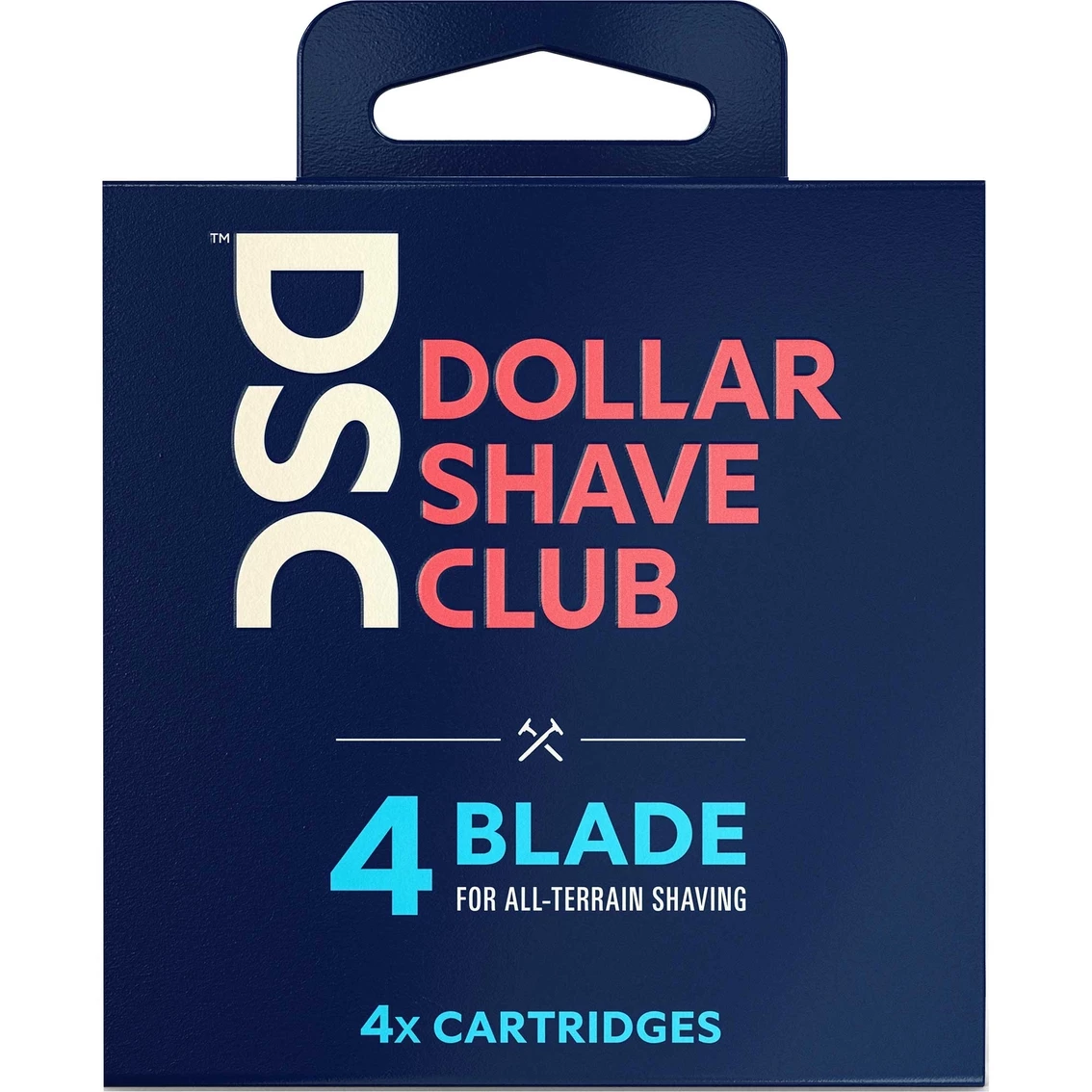 Budget ๐ Dollar Shave Club 4 Blade Razor Refill Cartridges 4 Ct. โญ