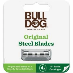 Best Sale 🤩 Bulldog Original Bamboo Razor Refill 4 Ct. 🌟
