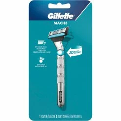 Cheap 😉 Gillette Mach3 3D Sphere Razor With 2 Cartridges 🤩