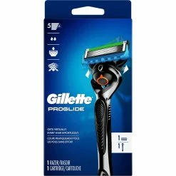 Discount 🔥 Gillette Fusion ProGlide Razor Handle With 1 Fusion ProGlide Razor Blade ⌛