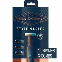 Cheap ⭐ Gillette King C. Style Master Cordless Stubble Trimmer With 4D Blade 🤩