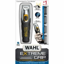 New 🧨 Wahl Extreme Grip Lithium Ion Beard Trimmer ⭐