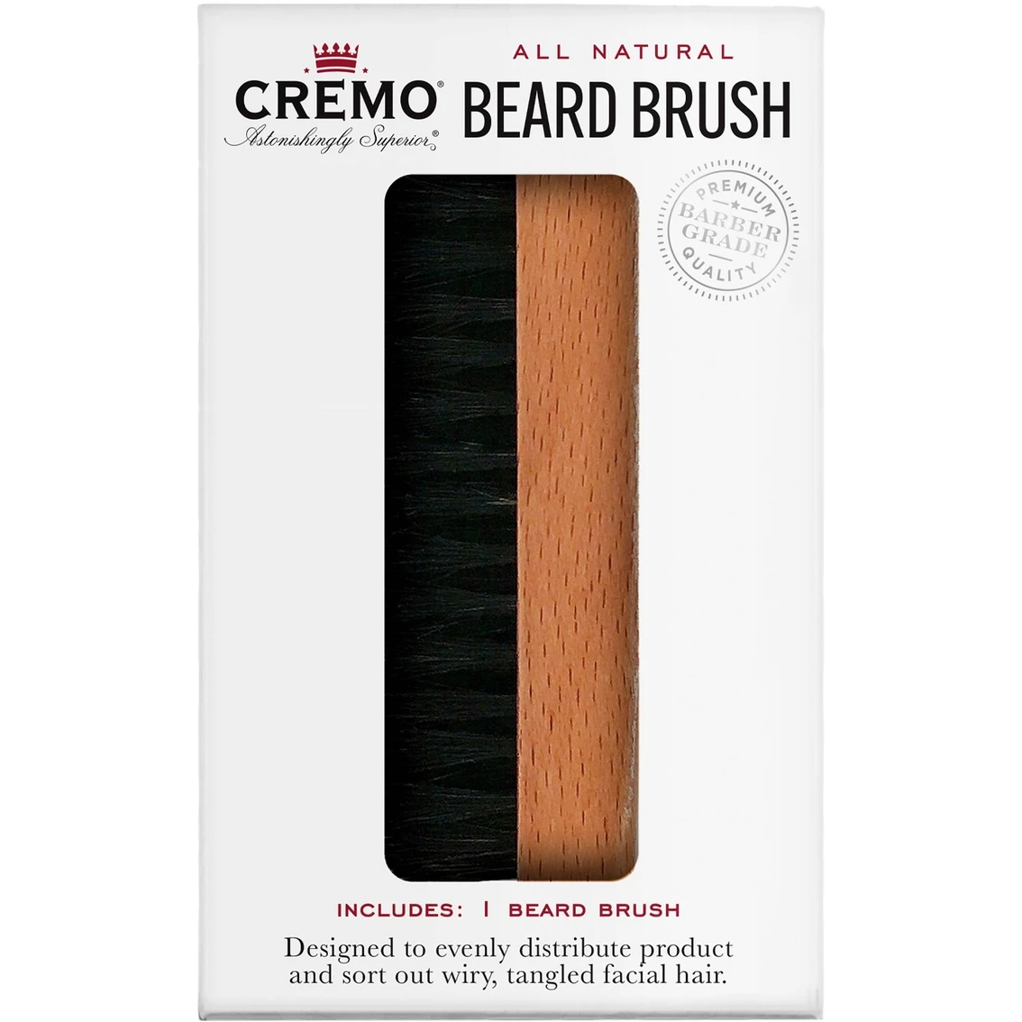 Coupon ๐ Cremo All Natural Standard Beard Brush โ๏ธ - Image 2
