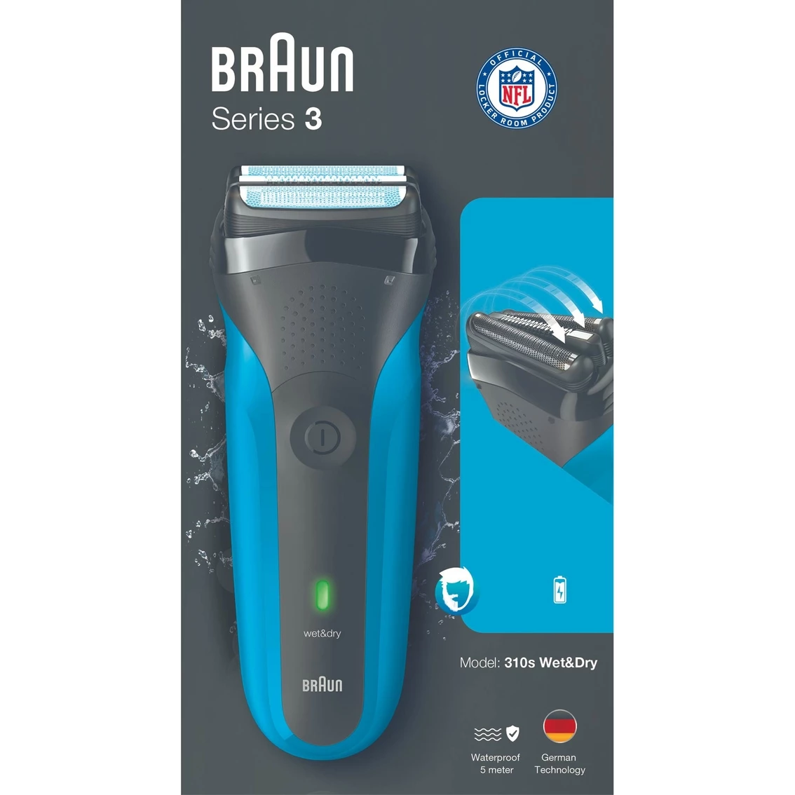 Cheapest โค๏ธ Braun Series 3 Wet And Dry Rechargeable Electric Shaver ๐ฅ