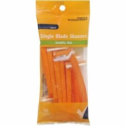 Outlet ⭐ Exchange Select Single Blade Disposable Razors For Sensitive Skin 10 Pk. 👍